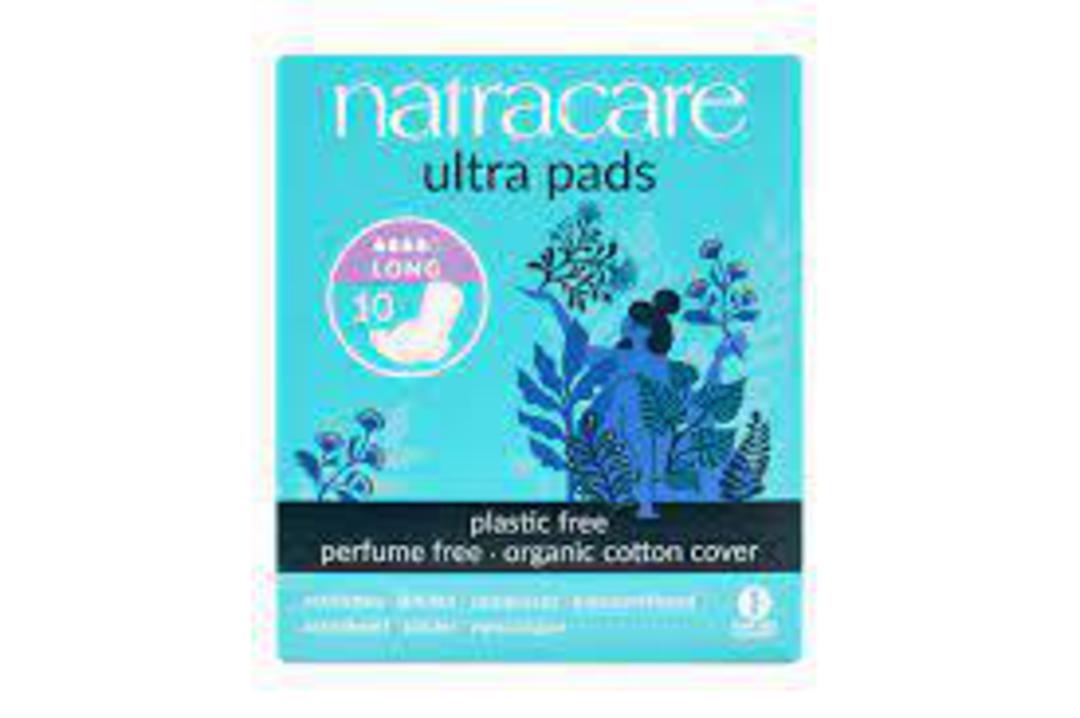 Natracare Ultra Pads Long 10 image 0